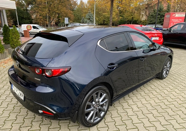 Mazda 3 cena 85900 przebieg: 37200, rok produkcji 2020 z Przasnysz małe 56